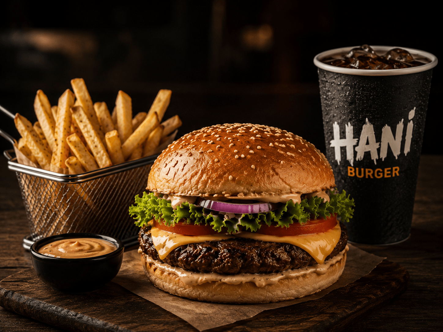80 gr Orta Et Burger Menü