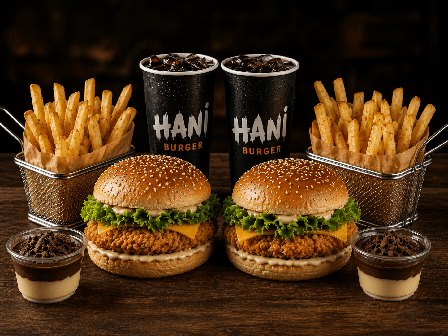 Tavuk Burger İkili Menü