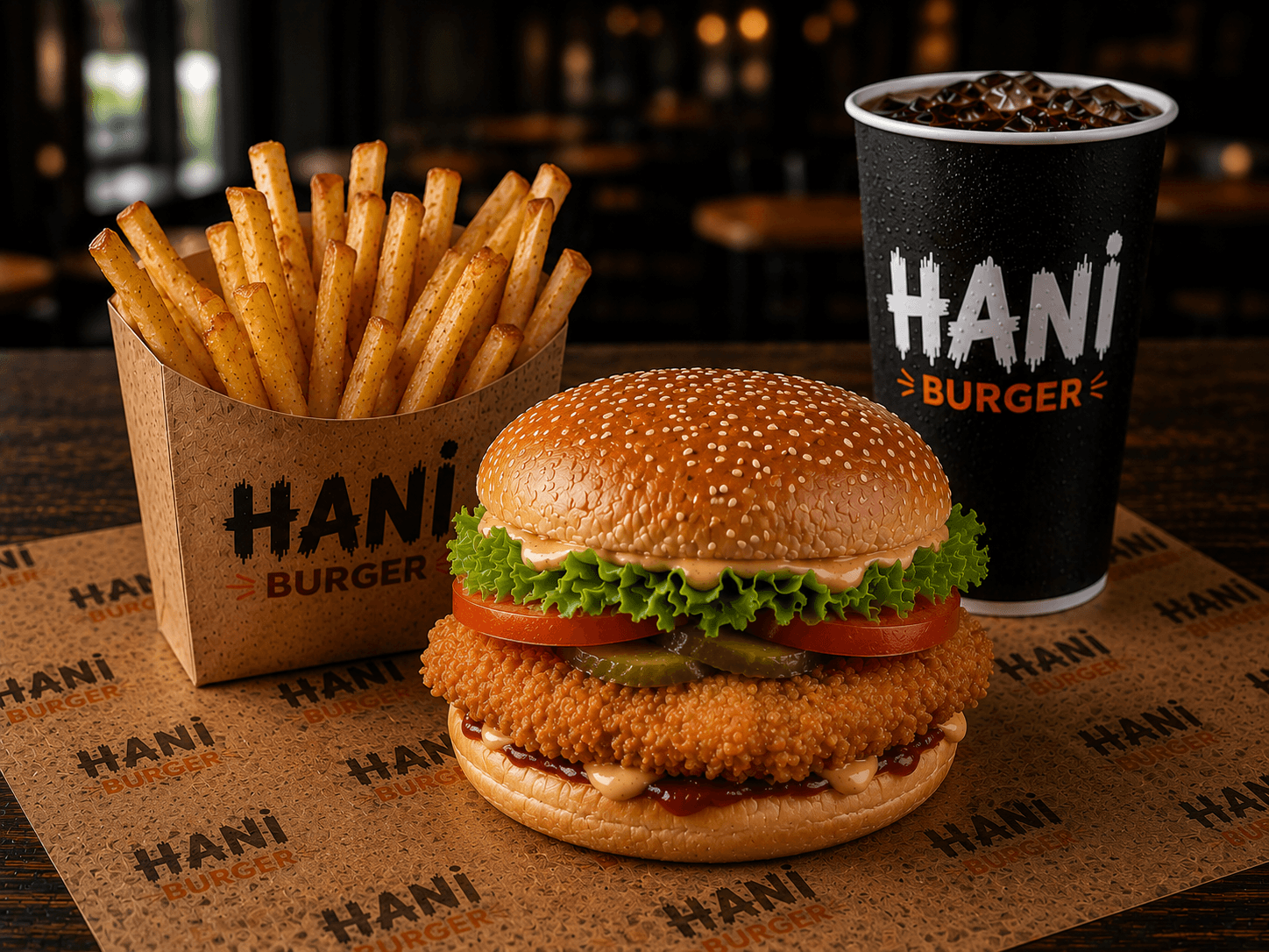 Tavuk Burger Menü